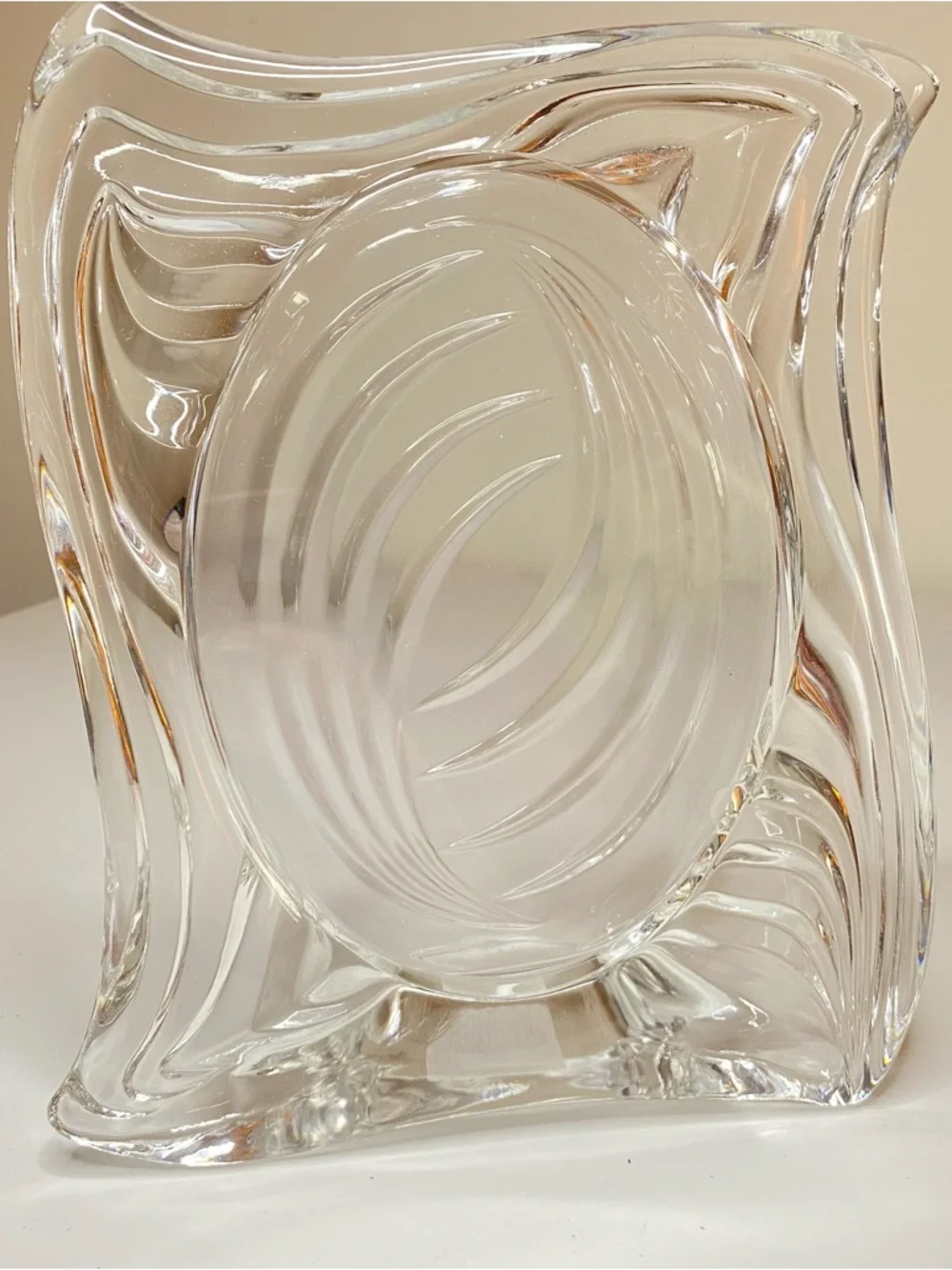 Mikasa Emotion WX242 / 575 Crystal Picture Frame 4 1/2